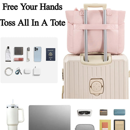 The Everything Puffer Tote