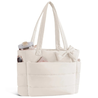 The Everything Puffer Tote