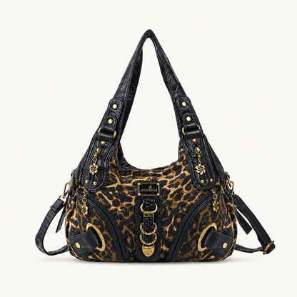 Vintage Studded Hobo Bag