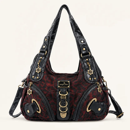 Vintage Studded Hobo Bag