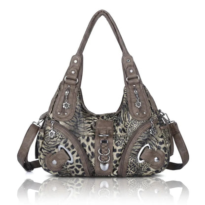 Vintage Studded Hobo Bag