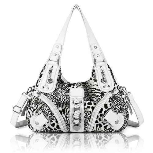 Vintage Studded Hobo Bag