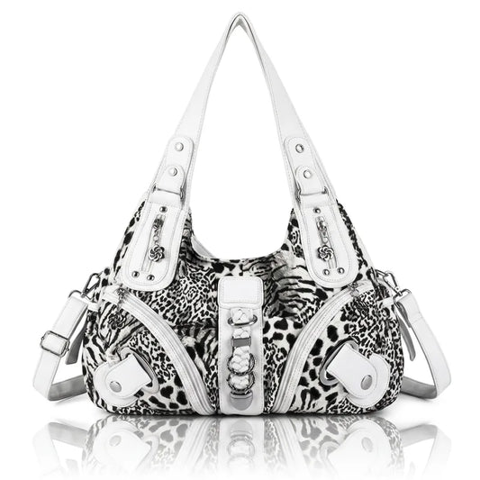 Vintage Studded Hobo Bag