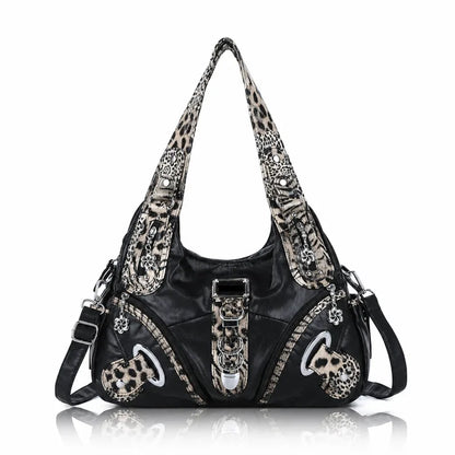 Vintage Studded Hobo Bag