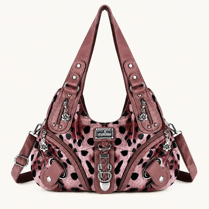 Vintage Studded Hobo Bag