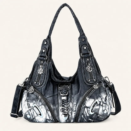 Vintage Studded Hobo Bag